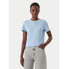Tommy Jeans Γυναικείο Βαμβακερό T-Shirt ESSENTIAL LOGO 2 TEE EXT REGULAR FIT DW0DW22277-C1T(Γαλάζιο)