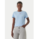 Tommy Jeans Γυναικείο Βαμβακερό T-Shirt ESSENTIAL LOGO 2 TEE EXT REGULAR FIT DW0DW22277-C1T(Γαλάζιο)