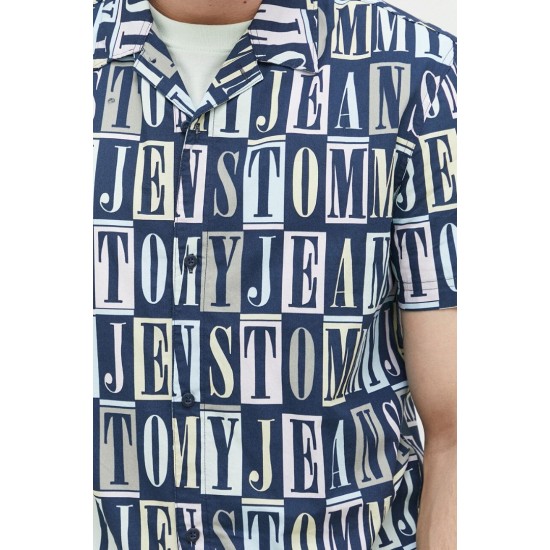 Tommy Jeans Ανδρικό Πουκάμισο Κοντομάνικο Φλοραλ Classic Tommy AOP SS Shirt DM0DM15930-DX2