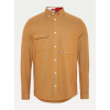 Tommy Jeans Men's Two tone Oxford Shirt DM0DM11320 GWJ Desert Khaki