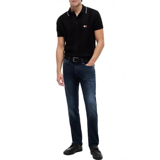TOMMY JEANS Ανδρικό Βαμβακερό Παντελόνι Jean Scanton Slim Fit DM0DM21899-1BK (Denim Dark)