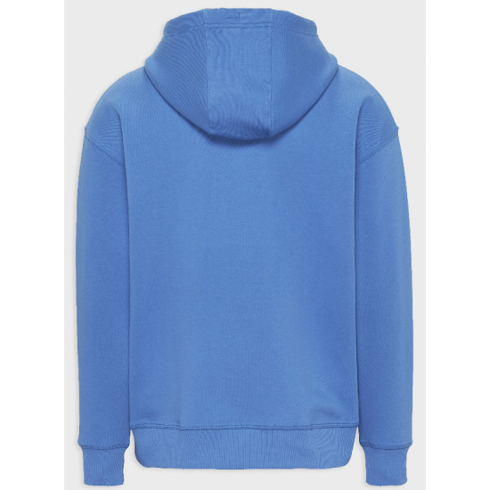 Tommy Jeans Ανδρικό Φούτερ με κουκούλα Linear Hoodie (Μπλε Ανοιχτό)