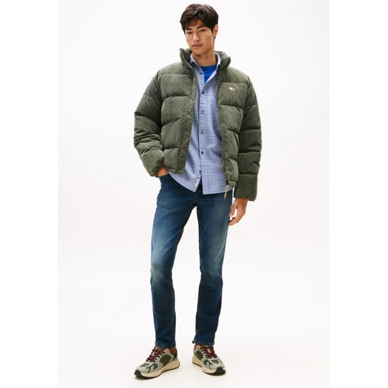 TOMMY JEANS Ανδρικό Βαμβακερό Παντελόνι Jean Scanton Slim Fit DM0DM22154-1BK (Denim Dark)