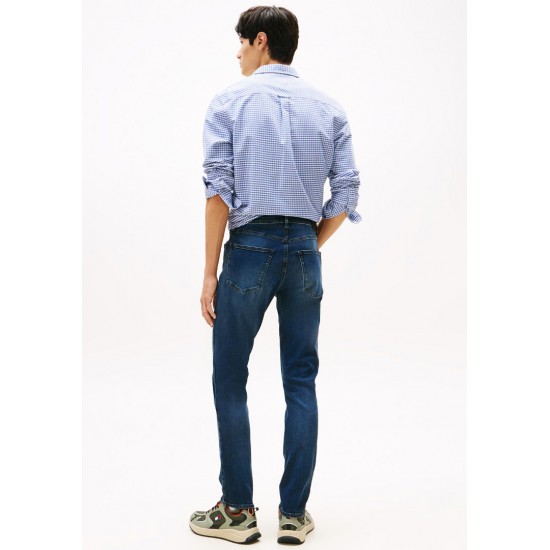 TOMMY JEANS Ανδρικό Βαμβακερό Παντελόνι Jean Scanton Slim Fit DM0DM22154-1BK (Denim Dark)