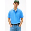 Tommy Jeans Ανδρικό T-Shirt με Γιακά Polo Regular Fit DM0DM22711-C38(Μπλε)
