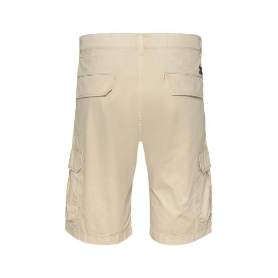 TOMMY JEANS Ανδρική Βερμούδα Cargo Regular Fit Shorts DM0DM21952-ACG (Μπεζ)