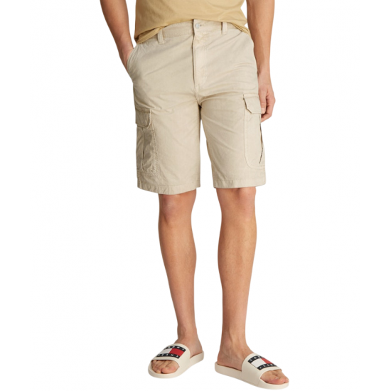 TOMMY JEANS Ανδρική Βερμούδα Cargo Regular Fit Shorts DM0DM21952-ACG (Μπεζ)