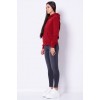 Tommy Jeans Γυναικείο Φούτερ Linear Hoodie Regular Fit DW0DW17324 - VLP Deep Rouge (Μπορντό)