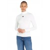 Tommy Jeans Γυναικείο Βαμβακερό Ζιβάγκο Slim Fit Badge Turtleneck DW0DW16495-ΥΒΗ (Λευκό)