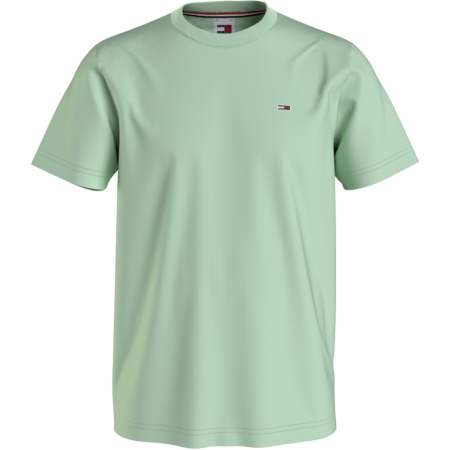 Tommy Jeans Ανδρικό T-shirt Slim Fit C neck Jersey DM0DM09598-LXY Opal Green (Μέντα)