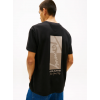 Tommy Jeans Ανδρικό T-Shirt SICN BLOCK SS TEE Regular Fit DM0DM22532-BDS(Μαύρο)