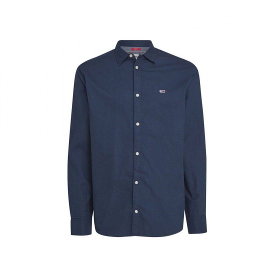 Tommy Jeans Ανδρικό Πουκάμισο Classic Oxford Shirt DM0DM15408-C87 (Μπλε)