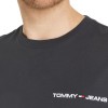 Tommy Jeans Ανδρικό Μακρυμάνικο Μακό T-shirt Linear Chest LS Tee DM0DM16879-PUB (Γκρι)