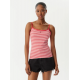Tommy Jeans  Γυναικείο Βαμβακερό Τοπ με Τιράντες TJW ESSENTIAL STRAP TOP EXT DW0DW20675-0EY(Coral)