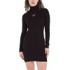 Tommy Jeans Γυναικείο Φόρεμα Ζιβάγκο Turtleneck Logo Dress DW0DW16481-BDS (Μαύρο)