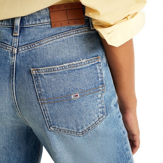 TOMMY JEANS Γυναικείο Jean Layla Slim Straight Τζιν DW0DW19772-1A5 (Denim Blue)