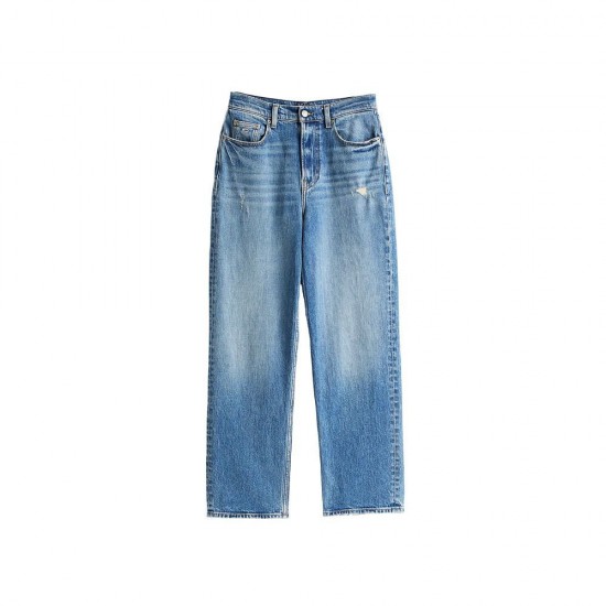 TOMMY JEANS Γυναικείο Jean Layla Slim Straight Τζιν DW0DW19772-1A5 (Denim Blue)