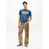 Tommy Jeans  Ανδρικό T-Shirt LA WAVING FLAG EXT Regular Fit DM0DM22520-C1G(Μπλε)