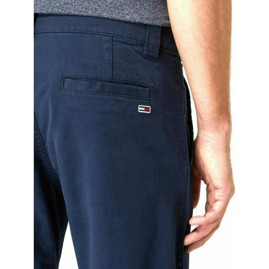 Tommy Jeans Ανδρικό Παντελόνι Scanton Chino DM0DM09595-C87 (Μπλε)