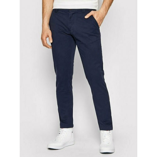 Tommy Jeans Ανδρικό Παντελόνι Scanton Chino DM0DM09595-C87 (Μπλε)