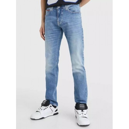 Tommy Jeans Ανδρικό Jean Scanton Slim BG1237 DM0DM16045-1AB (Μπλε Ανοιχτό)
