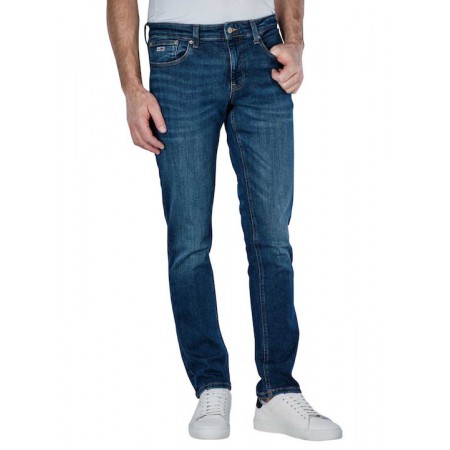 Tommy Jeans Ανδρικό Jean Παντελόνι Scanton Slim Fit DM0DM21890-1BK(Denim Dark)