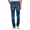 Tommy Jeans Ανδρικό Jean Παντελόνι Scanton Slim Fit DM0DM21890-1BK(Denim Dark)