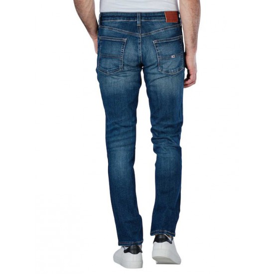 Tommy Jeans Ανδρικό Jean Παντελόνι Scanton Slim Fit DM0DM21890-1BK(Denim Dark)