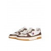 Tommy Jeans Ανδρικά Δερμάτινα Παπούτσια Cupsole Leather EM0EM01443-0LI (Ivory/Brown)