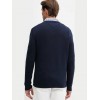TOMMY JEANS Ανδρικό Βαμβακερό Πλεκτό Slim Fit Essential Sweater DM0DM21787-C1G (Dark Night Navy)