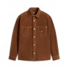 Tommy Jeans Ανδρικό Κοτλέ Πουκάμισο Regular Fit Washed Corduroy Shirt DM0DM22016-GVP Pecan Nut (Καφέ)