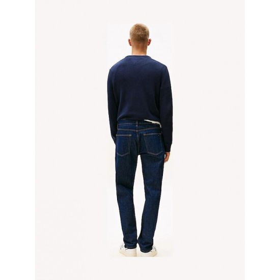 Tommy Jeans  Ανδρικό Παντελόνι Ryan Slim Straight Fit DM0DM22187-1ΒΚ Denim Dark(Σκούρο Μπλέ)