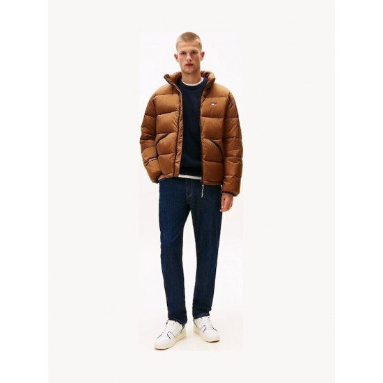 Tommy Jeans  Ανδρικό Παντελόνι Ryan Slim Straight Fit DM0DM22187-1ΒΚ Denim Dark(Σκούρο Μπλέ)