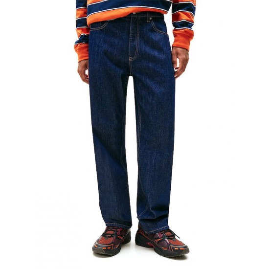 Tommy Jeans  Ανδρικό Παντελόνι Sonny Tapered Fit DM0DM22186-1ΒΚ Denim Dark(Σκούρο Μπλέ)