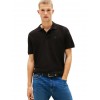 Tommy Jeans Ανδρικό T-Shirt με Γιακά Polo Regular Fit DM0DM22711-BDS(Μαύρο)