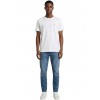 Tommy Jeans Ανδρικό Βαμβακερό T-Shirt FLAG TEE Regular Fit DM0DM22504-YBL(Λευκό)