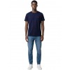 Tommy Jeans Ανδρικό Βαμβακερό T-Shirt FLAG TEE Regular Fit DM0DM22504-C1G(Navy)