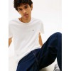 Tommy Jeans Ανδρικό Βαμβακερό T-Shirt FLAG TEE Regular Fit DM0DM22504-YBL(Λευκό)