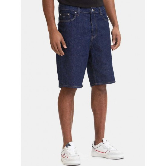 Tommy Jeans Ανδρική Βερμούδα JAMIE RELAXED FIT SHORT DM0DM22974-1BK(Σκούρο Μπλε)