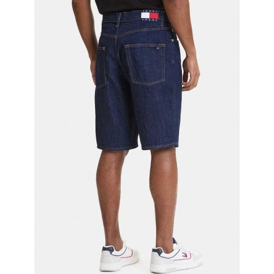 Tommy Jeans Ανδρική Βερμούδα JAMIE RELAXED FIT SHORT DM0DM22974-1BK(Σκούρο Μπλε)