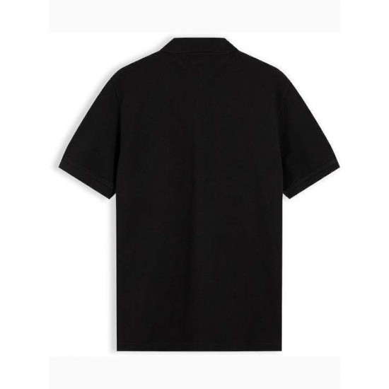 Tommy Jeans Ανδρικό T-Shirt με Γιακά Polo Regular Fit DM0DM22711-BDS(Μαύρο)