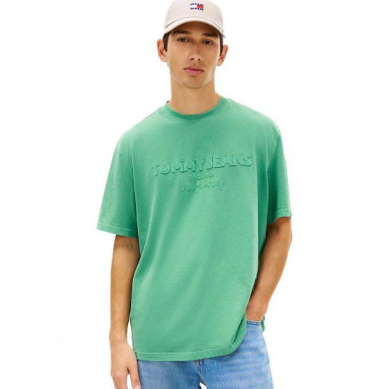 Tommy Jeans  Ανδρικό T-Shirt 90's NEW CLASSICS SS TEE DM0DM22545-L5Y(Πράσινο)