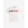 Tommy Jeans Ανδρικό T-Shirt Βαμβακερό SIGNATURE STRIPE TEE Regular Fit DM0DM22539-YBL(Ecru)