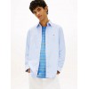 Tommy Jeans Ανδρικό Πουκάμισο Regular Fit Oxford Shirt DM0DM21298-C38 Blue Twillight (Σιελ)