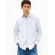 Tommy Jeans  Ανδρικό Πουκάμισο OXFORD STRIPE SHIRT REGULAR FIT DM0DM22790-C38(Λευκό\Γαλάζιο)