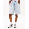 Tommy Jeans Γυναικείο Denim Charlie LS Short Pleat DW0DW22709-1AB(Light Denim)