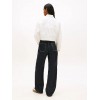 Tommy Jeans  Γυναικείο OVERSIZE CROP TRCKR JACKET FLAG DW0DW21979-1D0(Λευκό)