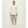 Tommy Jeans  Ανδρικό Λινό Πουκάμισο LINEN BLEND Regular Fit DM0DM22761-YBL(Ecru)