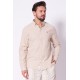 TOMMY JEANS Ανδρικό Πουκάμισο Λινό Regular Fit Linen Blend DM0DM20875-ACT (Μπεζ)