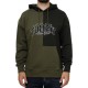 Tommy Jeans Ανδρικό Φούτερ Varsity Two-Tone Relaxed Fit Hoody DM0DM17802-MR1 (Χακί)